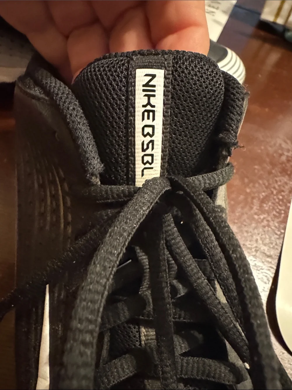 Nike Black and White Kids Vapor Cleats Sneakers
